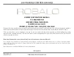 Robalo R160 2019 Owner'S Manual preview