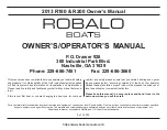 Robalo R180 Owner'S Manual preview