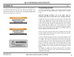 Preview for 47 page of Robalo R206 Cayman Owner'S/Operator'S Manual