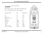 Предварительный просмотр 52 страницы Robalo R206 Cayman Owner'S/Operator'S Manual