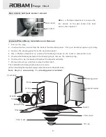 Предварительный просмотр 10 страницы Robam CXW-200-A608 Operation Manual