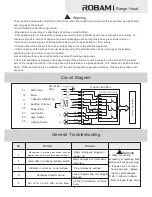 Preview for 11 page of Robam CXW-200-A806 Operation Manual