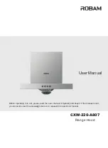 Robam CXW-200-A807 User Manual предпросмотр