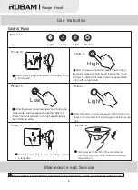 Preview for 8 page of Robam CXW-200-A808 Operation Manual