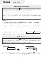 Preview for 12 page of Robam CXW-200-A825 Operation Manual