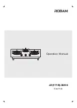 Robam JZR-B398 Operation Manual preview