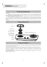 Предварительный просмотр 6 страницы Robam JZT-B920 Operation Manual