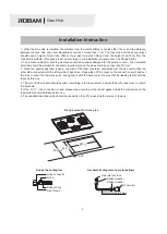 Предварительный просмотр 8 страницы Robam JZT-G370 User Manual