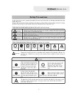 Preview for 3 page of Robam ZQB400-S112 User Manual