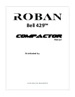 Roban Bell 429 Compactor Manual preview