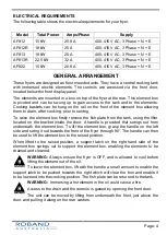 Preview for 7 page of ROBAND Austheat AF812 Operating Instructions Manual