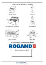 Preview for 16 page of ROBAND BAIN MARIES BM14A Operating Instructions Manual