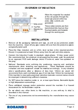 Предварительный просмотр 7 страницы ROBAND DCP23 Operating Instructions Manual