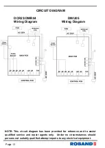 Предварительный просмотр 16 страницы ROBAND DCP23 Operating Instructions Manual