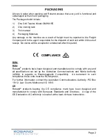 Preview for 5 page of ROBAND GMW815E Operating Instructions Manual