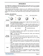 Предварительный просмотр 7 страницы ROBAND GMW815E Operating Instructions Manual