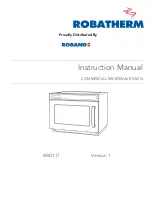 ROBAND Robatherm RM2117 Instruction Manual preview