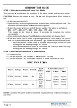 Preview for 16 page of ROBAND ST350A Operating Instructions Manual