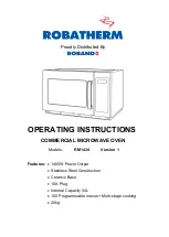 Предварительный просмотр 1 страницы robatherm RM1434 Operating Instructions Manual