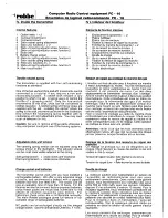 Предварительный просмотр 14 страницы ROBBE-Futaba FC-16 Operating Instructions Manual