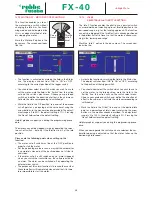 Preview for 48 page of ROBBE-Futaba FX-40 Operating Instructions Manual