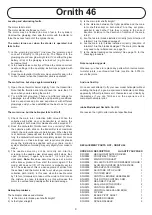 Preview for 36 page of ROBBE SCHLUTER Ornith 46 Assembly And Operating Instructions Manual