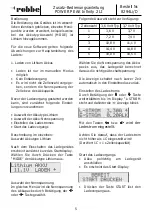 Preview for 5 page of ROBBE 8294LI/D Supplementary Operating Instructions