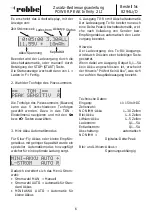 Preview for 6 page of ROBBE 8294LI/D Supplementary Operating Instructions