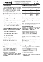 Preview for 11 page of ROBBE 8294LI/D Supplementary Operating Instructions