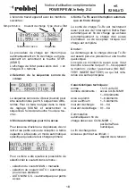 Preview for 18 page of ROBBE 8294LI/D Supplementary Operating Instructions