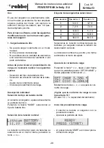 Preview for 29 page of ROBBE 8294LI/D Supplementary Operating Instructions