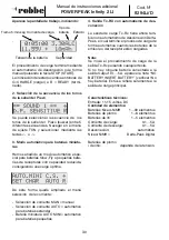 Preview for 30 page of ROBBE 8294LI/D Supplementary Operating Instructions