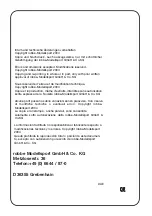 Preview for 32 page of ROBBE 8294LI/D Supplementary Operating Instructions