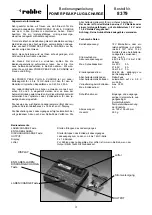 Preview for 2 page of ROBBE 8379 Operating Instructions Manual