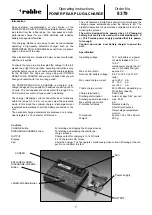 Preview for 7 page of ROBBE 8379 Operating Instructions Manual