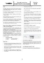 Preview for 10 page of ROBBE 8379 Operating Instructions Manual