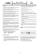 Preview for 14 page of ROBBE 8379 Operating Instructions Manual