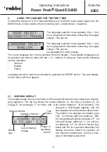 Preview for 32 page of ROBBE 8565 Operating Instructions Manual