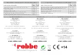 Preview for 16 page of ROBBE 9010189222538 Instruction And User'S Manual