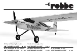 ROBBE AIR TRAINER 140 ARF Building And Operating Instructions preview