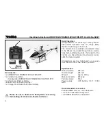 Preview for 6 page of ROBBE ARROW PLUS TRAINER EVOLUTION Operating Instructions Manual