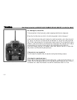 Preview for 12 page of ROBBE ARROW PLUS TRAINER EVOLUTION Operating Instructions Manual