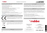 Preview for 3 page of ROBBE ARTR 1205 Instruction And User'S Manual