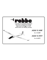 ROBBE ASW 15 ARF Assembly And Operating Instructions Manual preview