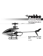 ROBBE blue arrow 1.0 3D Operating Instructions Manual preview