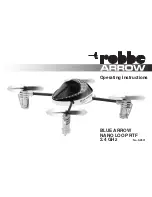 ROBBE BLUE ARROW NANO LOOP 2.4 GHz Operating Instructions Manual предпросмотр