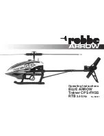 ROBBE BLUE ARROW Operating Instructions Manual preview