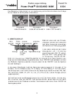 Preview for 9 page of ROBBE C8 EQ-BID 180W Power Peak Operating Instructions Manual