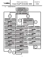 Preview for 17 page of ROBBE C8 EQ-BID 180W Power Peak Operating Instructions Manual