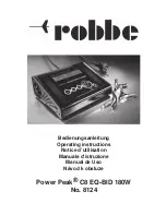 Preview for 25 page of ROBBE C8 EQ-BID 180W Power Peak Operating Instructions Manual